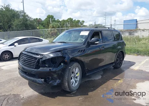 2012 Infiniti Qx56 from USA, damaged, VIN JN8AZ2NE3C9015607